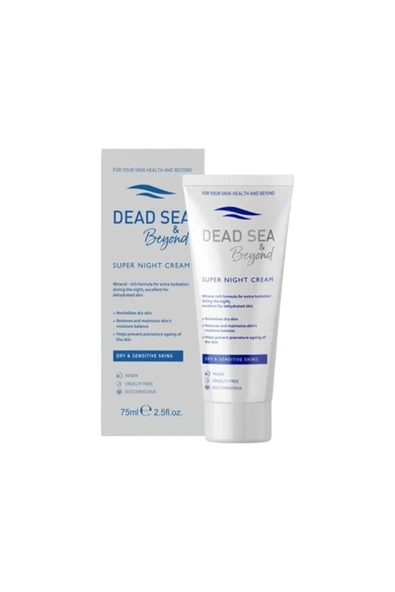 DEAD SEA BEYOND Dead Sea Super Night Cream 75 ml