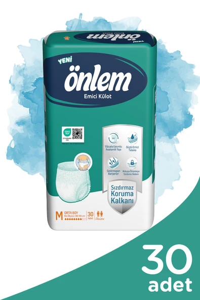 ÖNLEM Emici Külot Hasta Bezi Medium Orta (30 ADET)