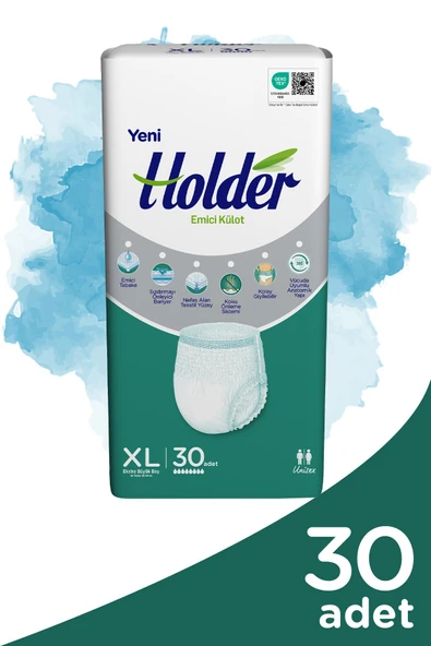 HOLDER Hasta Bezi Emici Külot Xl 30 Adet 8697405348268