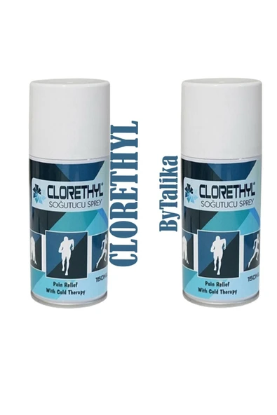 CLORETHYL Anestezik Ve Lazer Epilasyon Için Soğutucu Sprey 150 Ml - 2 Adet