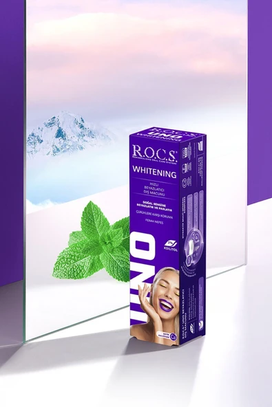 R.O.C.S. Rocs Uno Hızlı Beyazlatıcı Diş Macunu 74g - 5