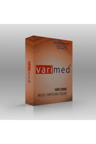 VARİMED 7230 Ccl2 (23-32mmhg) Diz Üstü Çorabı Açık Burun - 2