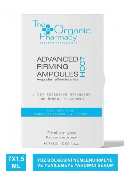 THE ORGANİC PHARMACY Advanced Firming Hcc7 Serum 7x1.5 Ml