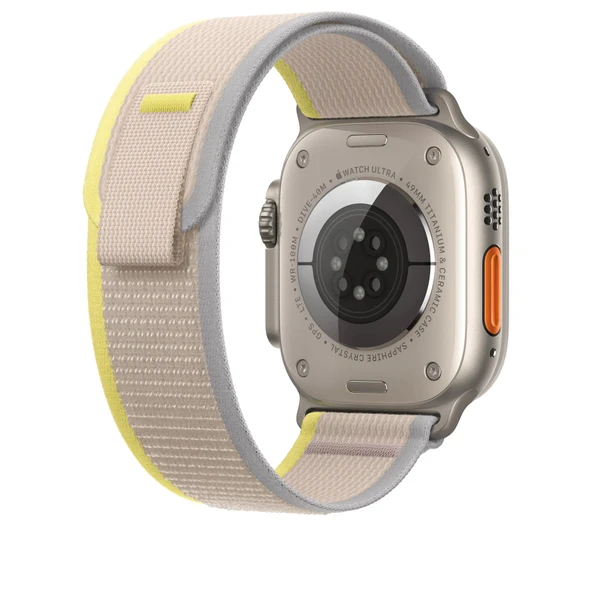 Apple Watch 49MM Yellow Beige Loop Silikon Kordon M/L (DEMO) - 2