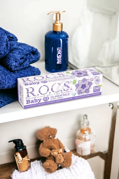 R.O.C.S. Rocs Baby 0-3 Yaş Diş Macunu Ihlamur Özlü 45g X 2 Adet - 5