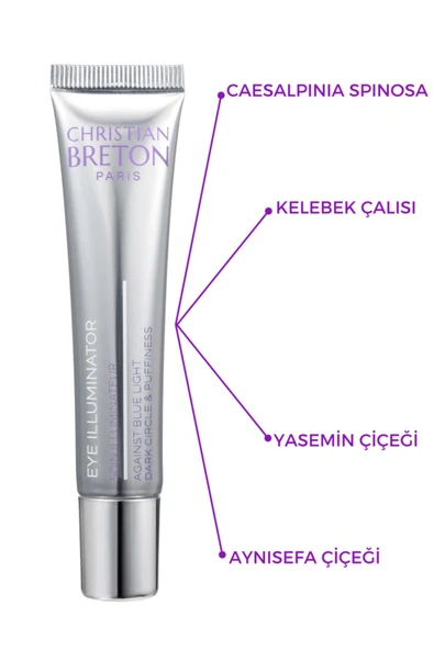 CHRİSTİAN BRETON Mavi Işık Etkilerine Karşı Aydınlatıcı Göz Kremi - Blue Light Eye Cream - 3
