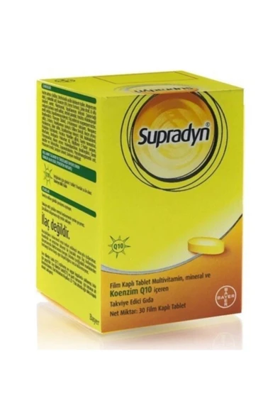 SUPRADYN Koenzim Q10 Tablet 1 Kutu