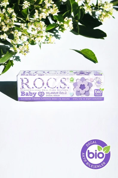 R.O.C.S. Rocs Baby 0-3 Yaş Diş Macunu Ihlamur Özlü 45g X 2 Adet - 3