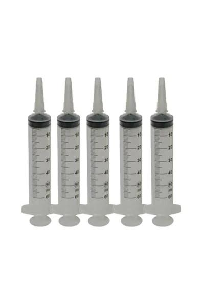 GENJECT Beslenme Katater Enjektörü Gavaj & Çam Uçlu Şırınga 50 ml 25 Adet