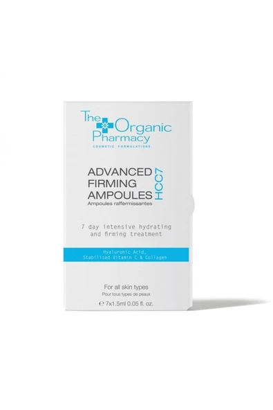 THE ORGANİC PHARMACY NEW Advanced Firming HCC7 Ampoules Nemlendirici Kırışıklık Azaltıcı Sıkılaştıcı Cilt Ampulü