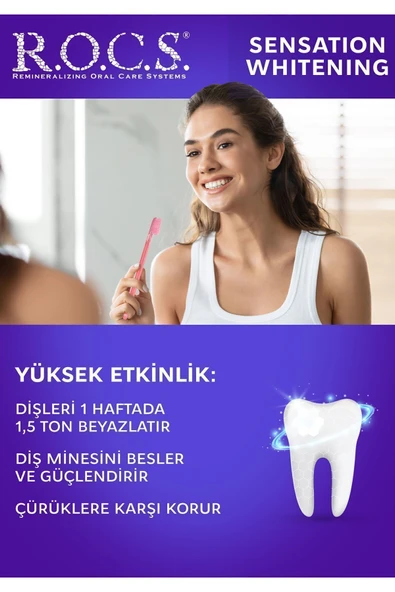 R.O.C.S. Rocs Sensation Whitening 74 Gr. Danışmannn... - 3