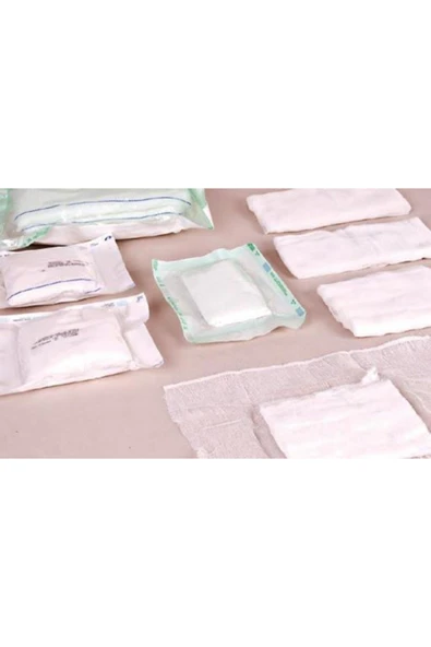 BEYBİ Steril Pamuklu Ped 10 Cm X 10 Cm 10 Adet