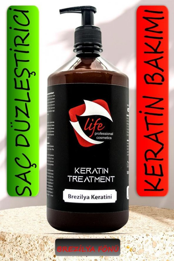 Life Professional Brezilya Keratini-Brezilya Fönü-1000 Ml.