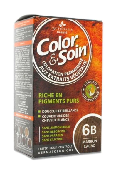 COLOR SOİN 6B Kakao Rengi Organik 3525727539499