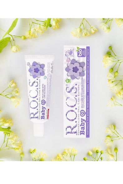 R.O.C.S. Rocs Baby 0-3 Yaş Diş Macunu Ihlamur Özlü 45g X 2 Adet - 4