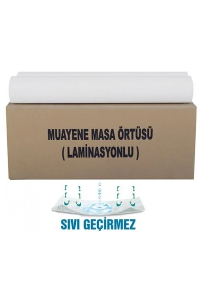 FAST -med Muayene Masa Sedye Örtüsü Lamineli 50 Mt 20 Adet
