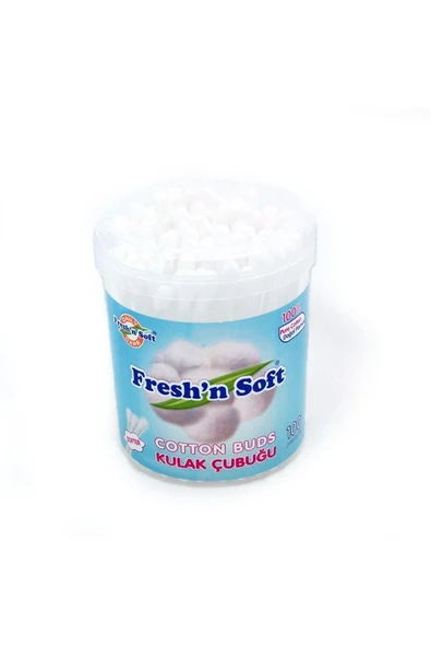 FRESHNSOFT Fresh'n Soft Kulak Çubuğu Standart 100 Lü Silindir