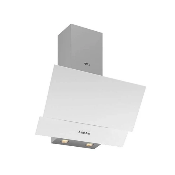 Esty (AEF6601W03 - ACO5601W02 - 3480W01) Beyaz Cam Ankastre Set - 4