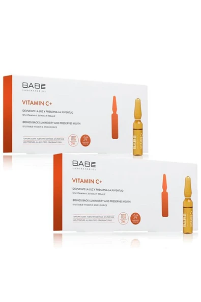 BABE LABORATORİOS Babevitamin C 10'lu Ampul 10 X 2 ml 2'li Paket - 2