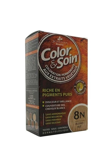 COLOR SOİN Saç Boyası 8N Buğday Sarısı 3525727539314