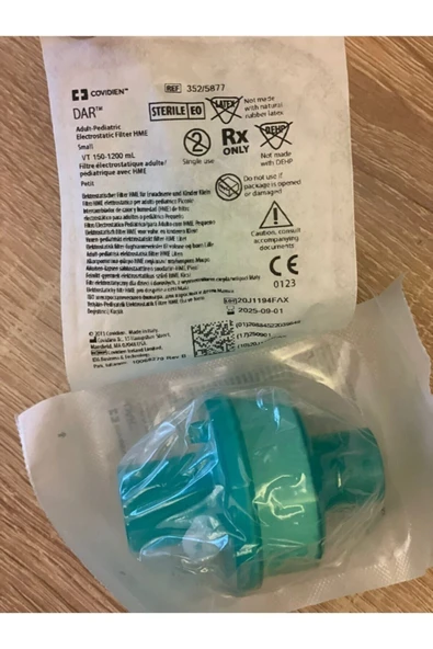 COVİDİEN (10 ADET) Dar Bakteri Filtresi Nem Tutucu Ref:352/5877 - 3
