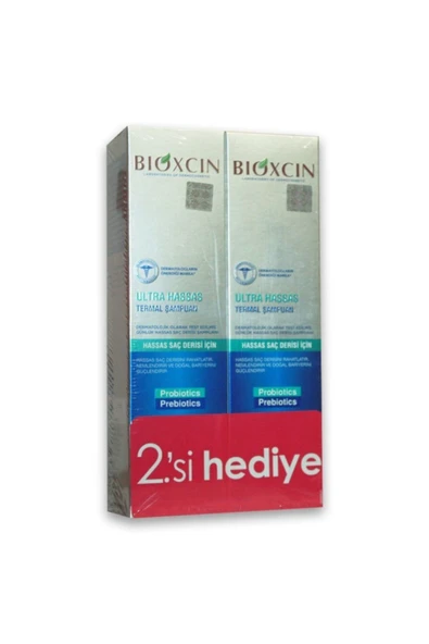 BİOXCİN Aqua Thermal Ultra Hassas Şampuan 300 Ml 2.si Hediye