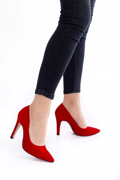 Siyah Cilt Aynalı Stiletto Topuklu Kadın Klasik Ayakkabı Kadın Topuklu Abiye Ayakkabı Şık - 2