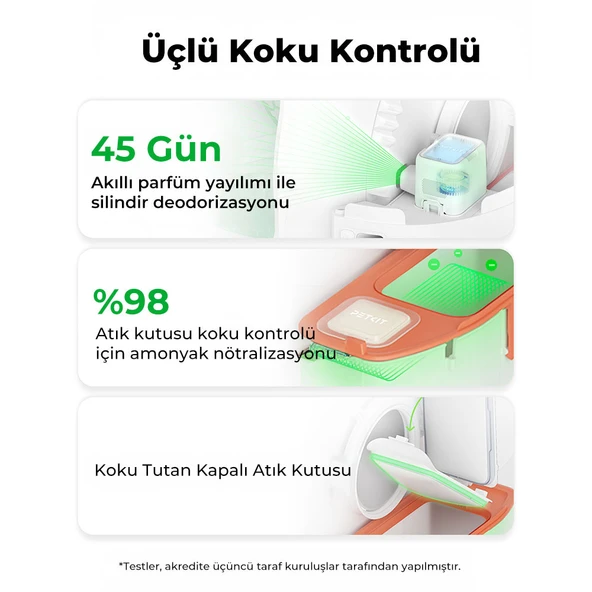 Petkit Purobot Max Pro Akıllı Kedi Tuvaleti (Resmi Distribütör Garantili) - 5