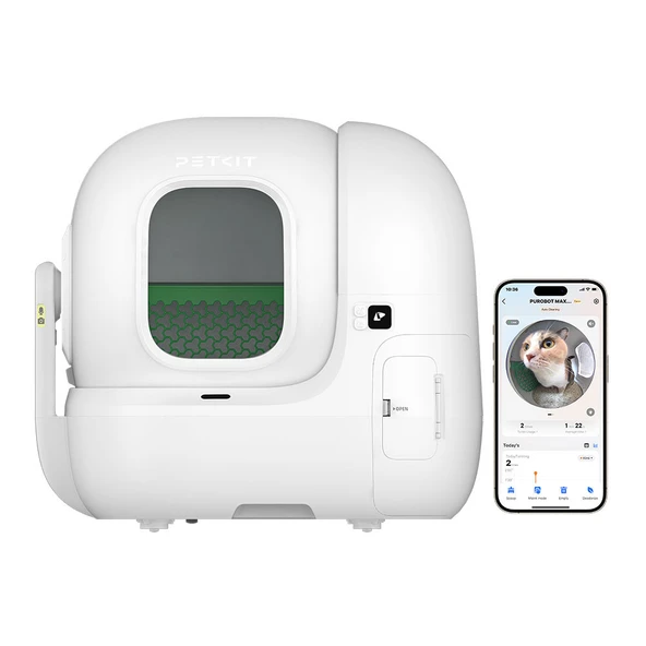 Petkit Purobot Max Pro Akıllı Kedi Tuvaleti (Resmi Distribütör Garantili) - 1