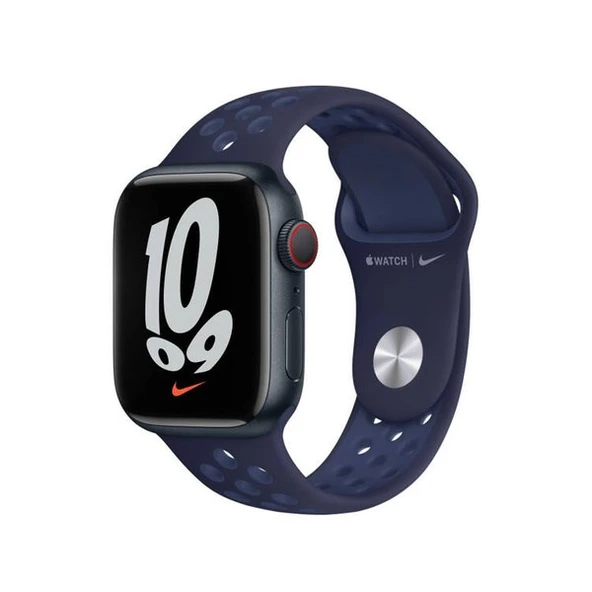 Apple Watch 45MM Nike Midnight Navy Mystic Silikon Kordon 3J702ZM/A (DEMO)