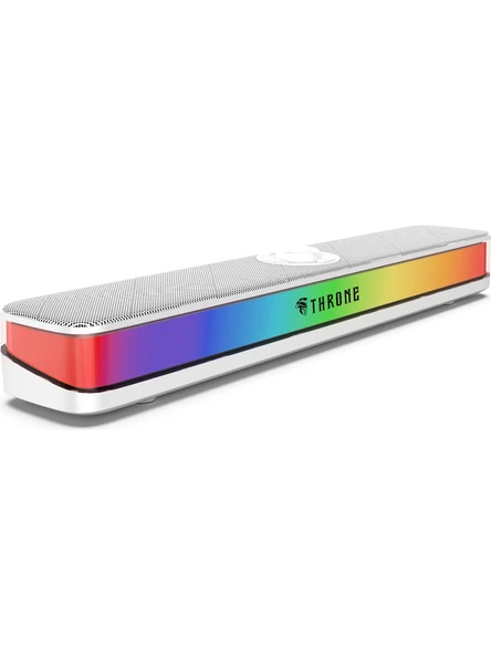 Throne Harmony 5W 2 Chromatic RGB 50mm Sürücülü Premium Soundbar Speaker (Bluetooth v5.3-Type C Çift Mod) - 4