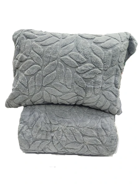 COMFORT YORGAN SETİ ÇİFT KİŞİLİK LISSOME GRİ - Resim 2