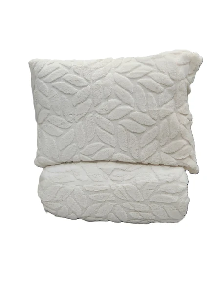 COMFORT YORGAN SETİ ÇİFT KİŞİLİK LISSOME KREM - Resim 2