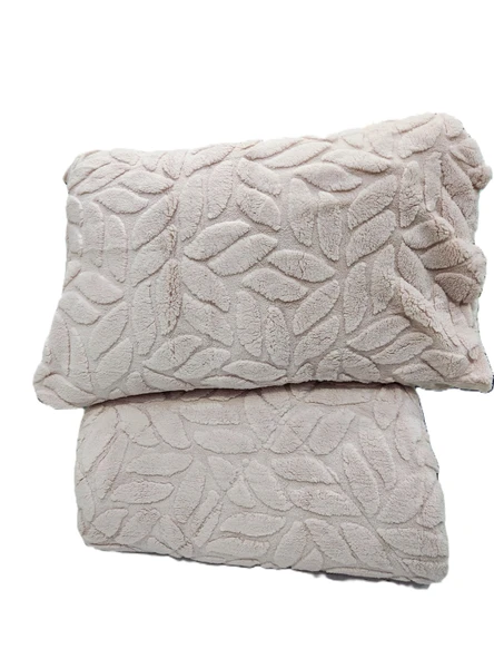 COMFORT YORGAN SETİ ÇİFT KİŞİLİK LISSOME PUDRA - Resim 2