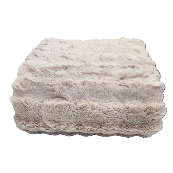 COMFORT YORGAN SETİ ÇİFT KİŞİLİK PUFF LORİA PUDRA - 3