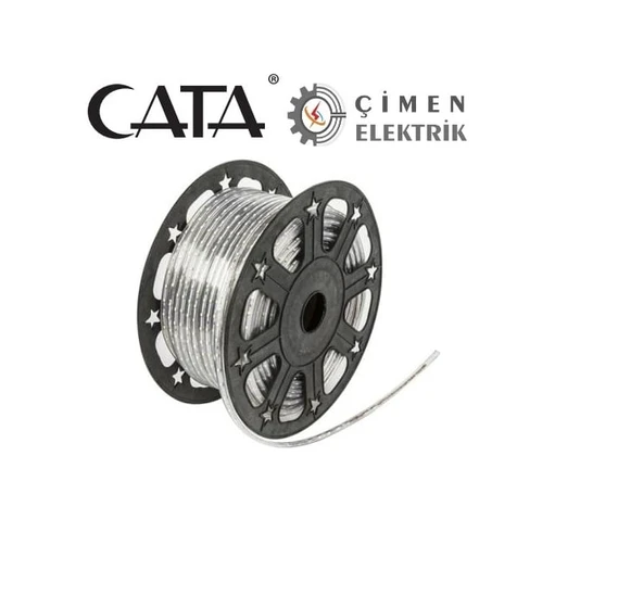 24 METRE CATA CT 4549 3 Çip Dış Mekan Şerit Led Beyaz 220V