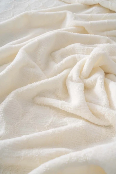 Rivaİstanbul Allen Jakarlı Raşel Geometrik Çift Kişilik Punch Yatak Örtüsü - Resim 6