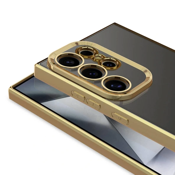 Samsung Samsung S24 Ultra Kılıf Kamera Korumalı Logo Gösteren Omega Kapak - Resim 8