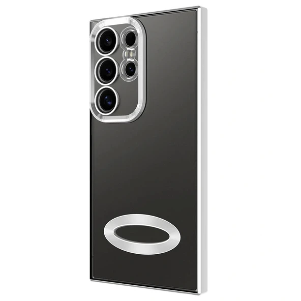 Samsung Samsung S24 Ultra Kılıf Kamera Korumalı Logo Gösteren Omega Kapak - Resim 7
