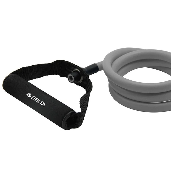 Delta 120 cm Tutacaklı Orta Sert 8*12 mm Pilates Direnç Lastiği - 3