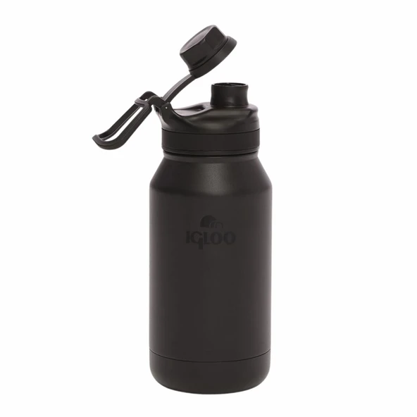 Çelik Termos - Igloo - Sportsman - 950 ml - Siyah - 205681 - 3