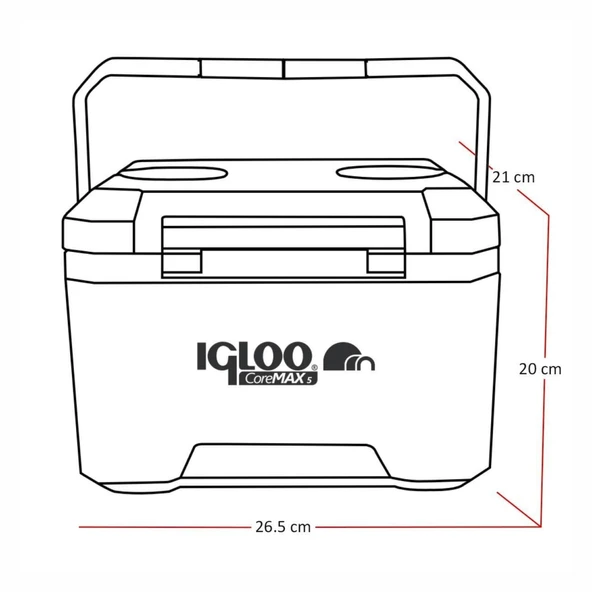 Buzluk - Igloo - CoreMAX - 5 lt - 300723 - Resim 2