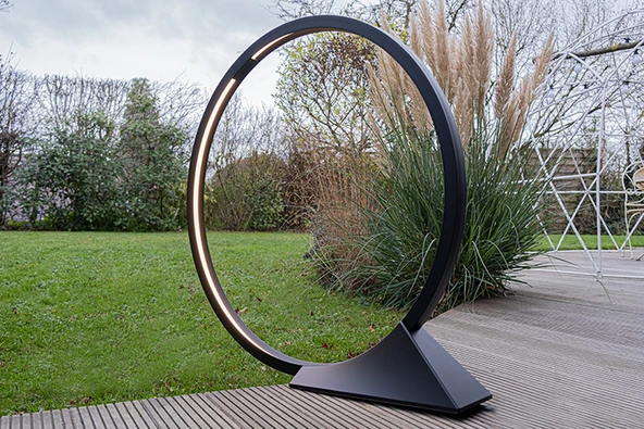 Bollard Armatür dış mekan aydınlatma bahçe LED dekoratif yol aydınlatma peyzaj modern su geçirmez gün ışığı 40cm A-BLD-1364 - 6