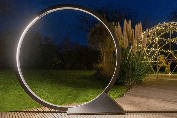 Bollard Armatür dış mekan aydınlatma bahçe LED dekoratif yol aydınlatma peyzaj modern su geçirmez gün ışığı 40cm A-BLD-1364 - 4