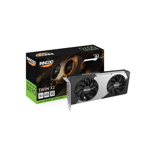 Geforce RTX5070 Twin X2 12GB 192BIT Gddr7 Ekran Kartı N50702-12D7-195064N - 3