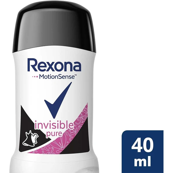 Rexona Women Invisible Pure Stick Kadın Deodorant 40ML