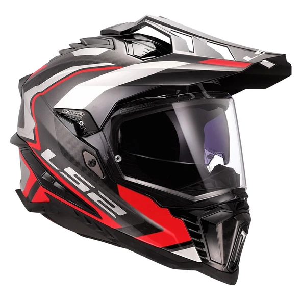 LS2 EXPLORER C KARBON FRONTIER II  KASK - Resim 6