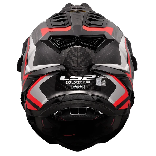 LS2 EXPLORER C KARBON FRONTIER II  KASK - Resim 4