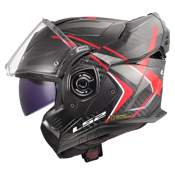 LS2 ADVANT X KARBON FUTURE II  KASK - 6