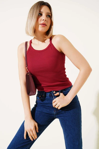 Kaşkorse Askılı Body Nar Çiçeği - 2
